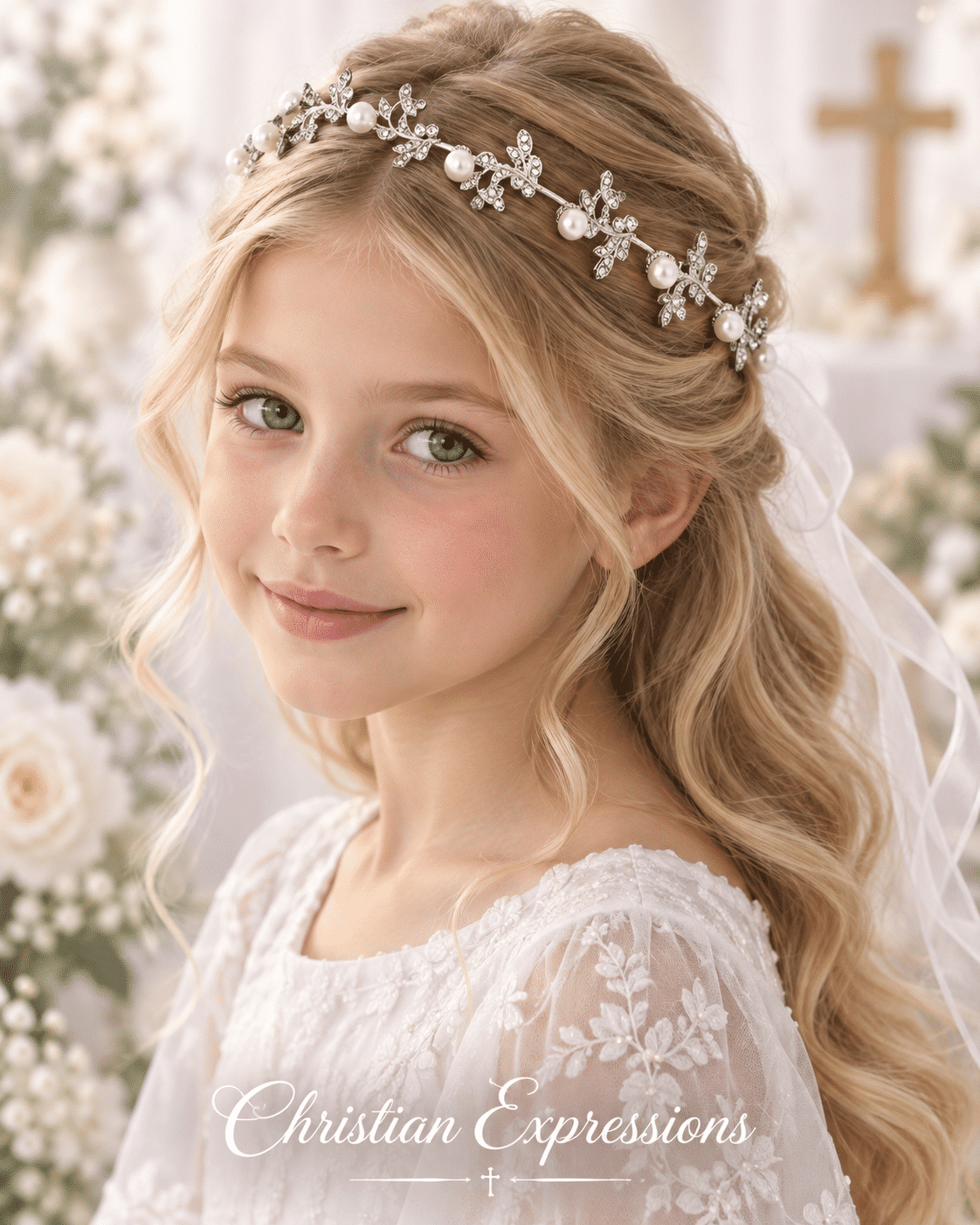 Wreath Veils for First Holy Communion