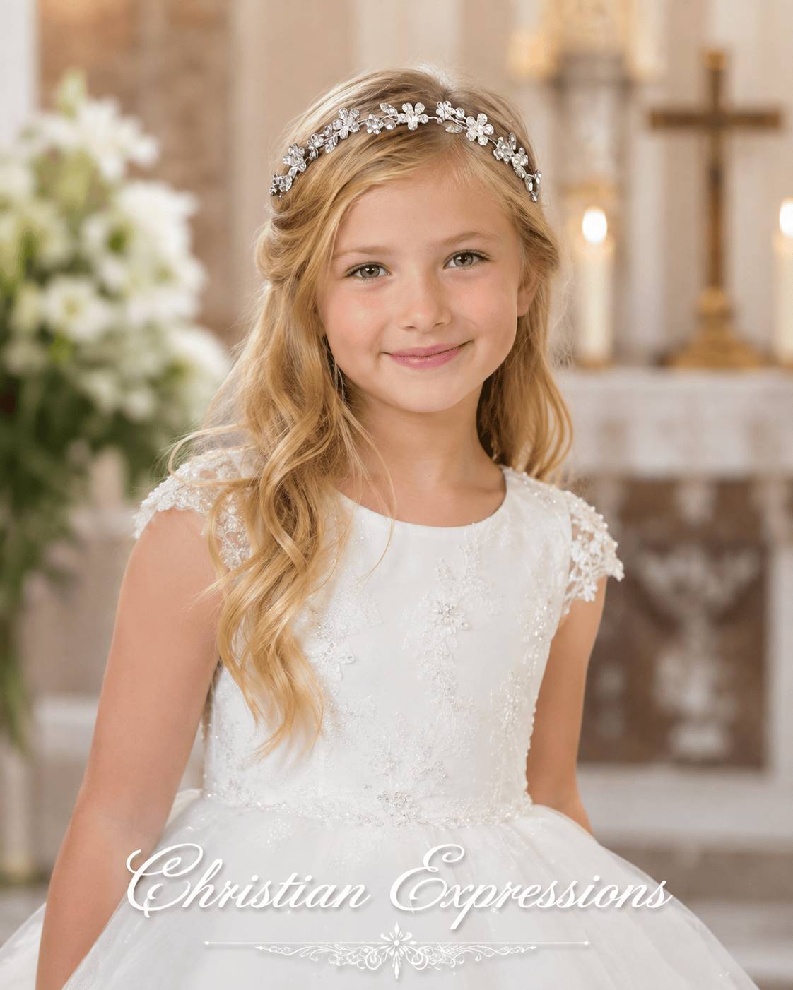 Wreath Veils for First Holy Communion